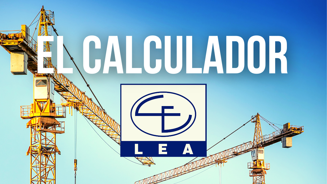 La herramienta de LEA para estimar el valor asegurable de edificios