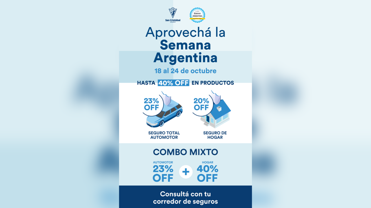 Se trata de una semana de promociones y ofertas destinada a difundir la actividad y los productos de empresas argentinas en Uruguay...