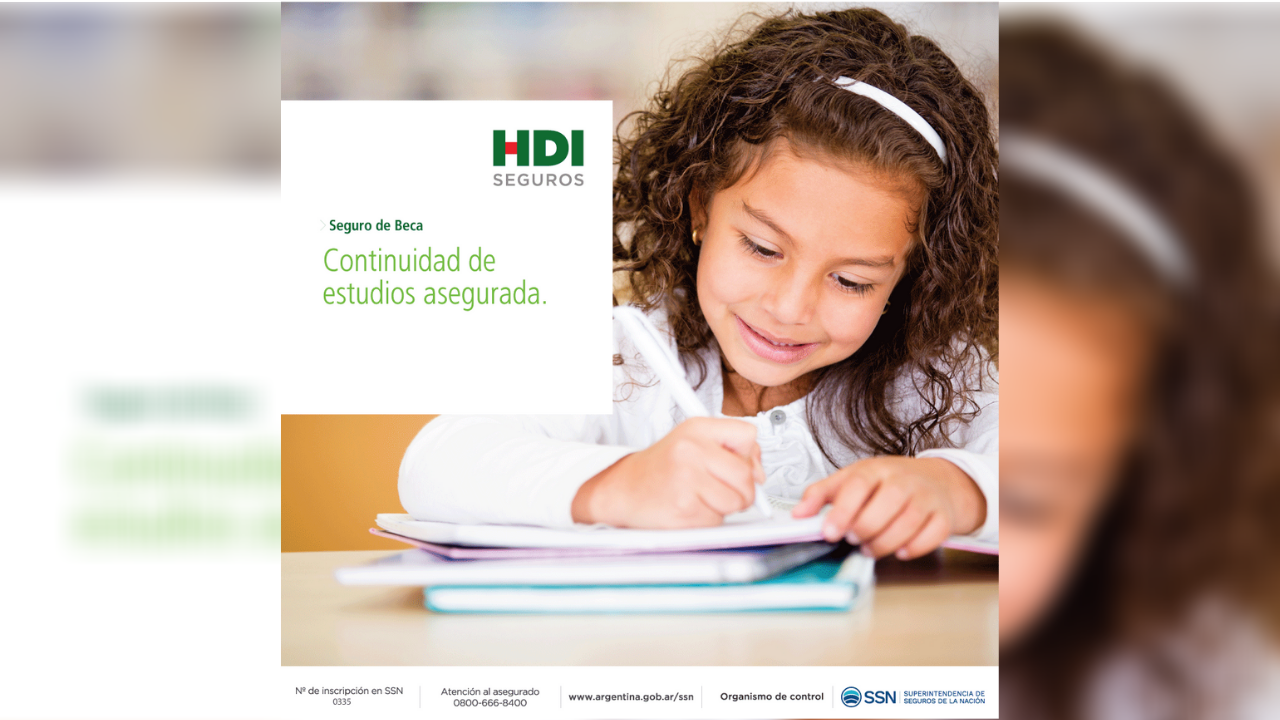 Con el fin de proteger el futuro de la familia y garantizar la educación de sus hijos, HDI Seguros desarrolló un Seguro de Vida para Instituciones Escolares – Beca...