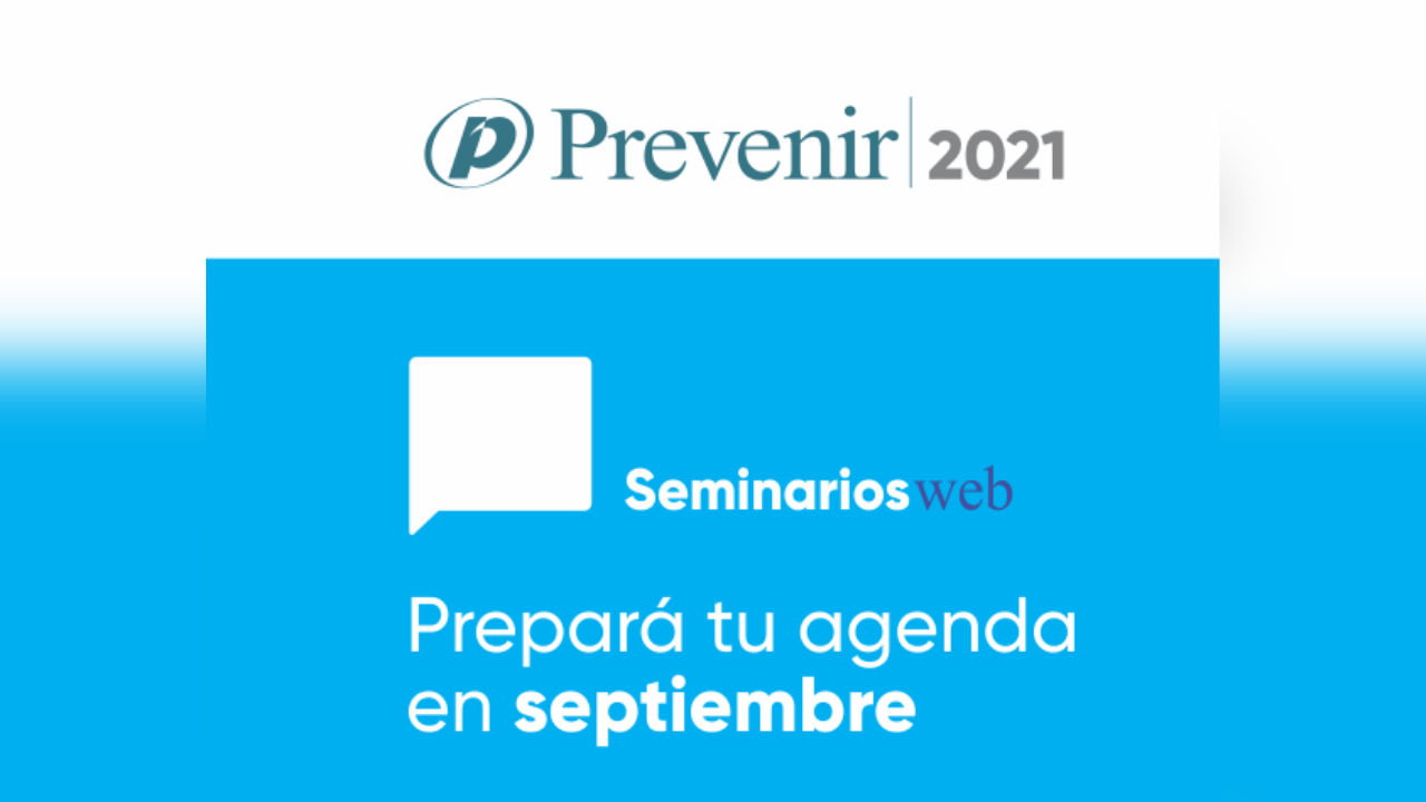 Seminarios web - Prevenir 2021
